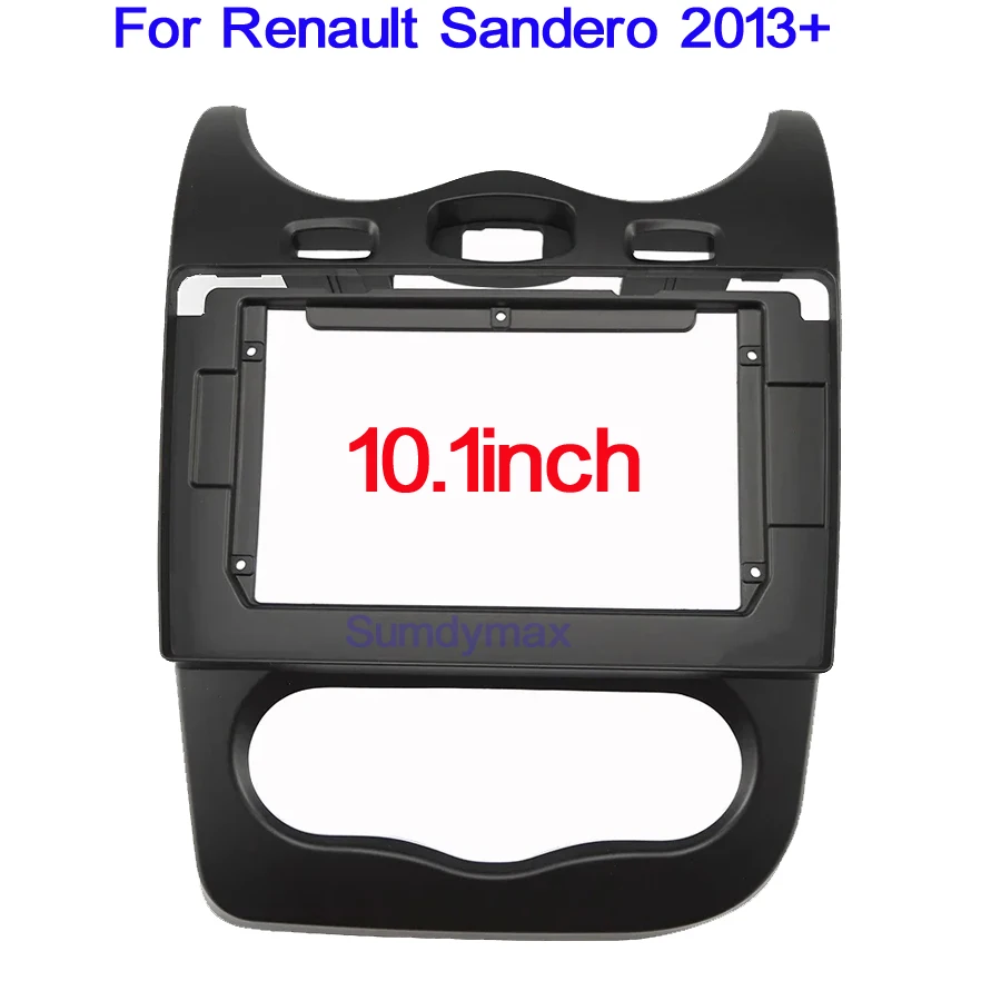 

10.1 inch Android Radio Dashboard Kit Face Plate Fascia Frame For Renault Sandero 2013+ car Radio Audio Frame cable