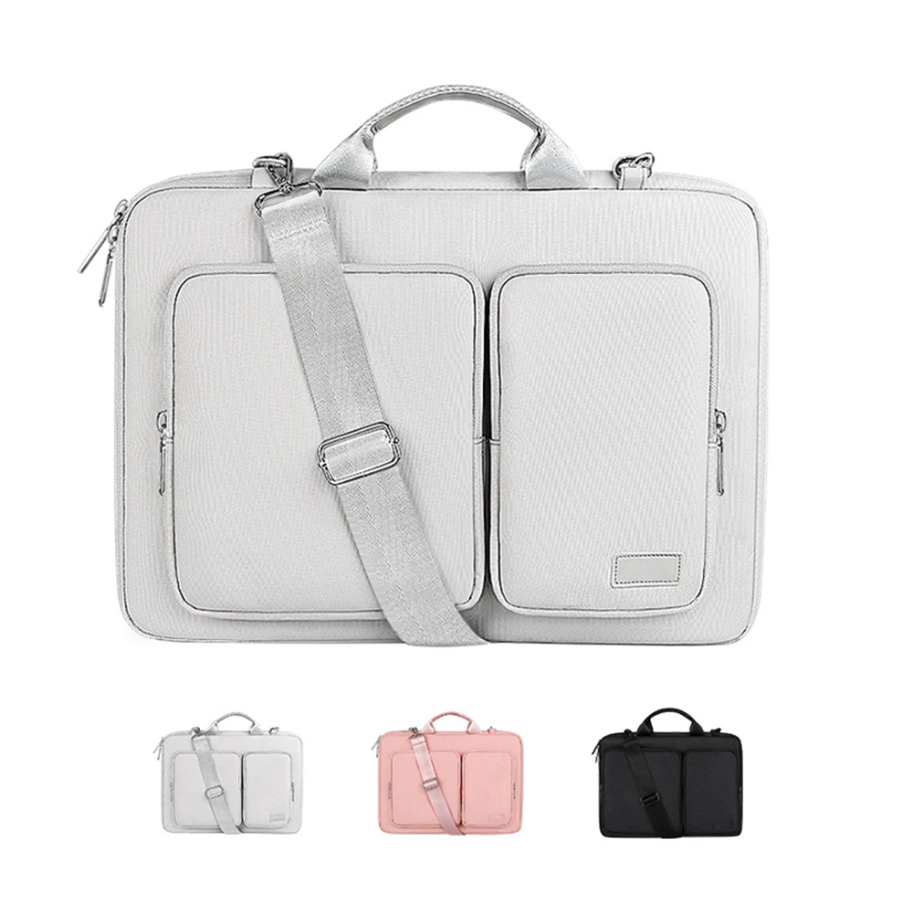 Laptop Bag 13.3 14 15 15.6Inch Shoulder Notebook Case For Macbook Air Pro 13 Cover Sleeve Handbag Women Men Waterproof Briefcase
