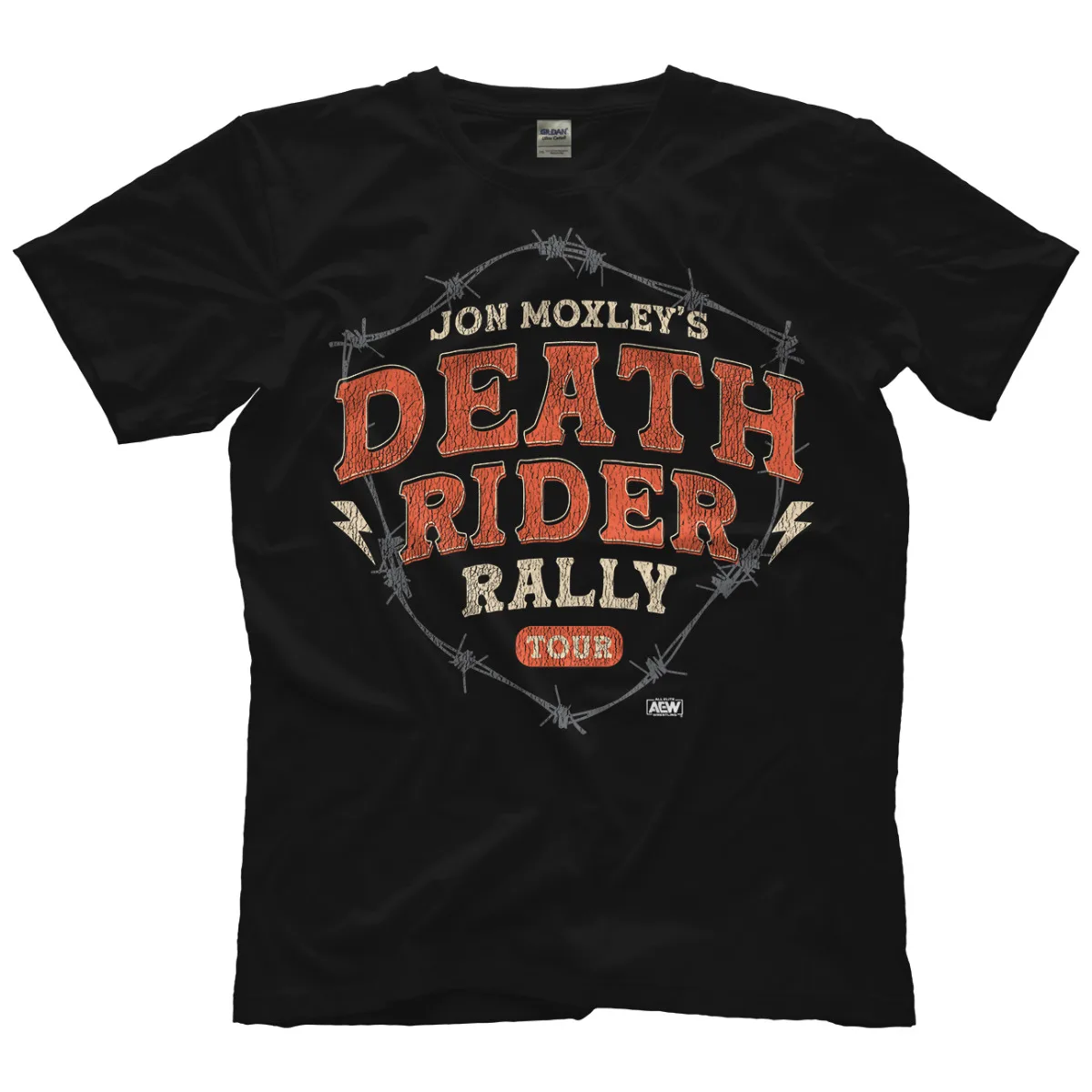 Jon Moxley - Death Rider Rally Tour AEW Official T-Shirt