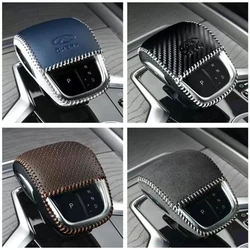 Voor Chery Tiggo 8 Pro 2022 2023 2024 Auto Versnellingspook Handgreep Cover Interieur Decor Beschermende Bekleding Frame Lederen Accessoires
