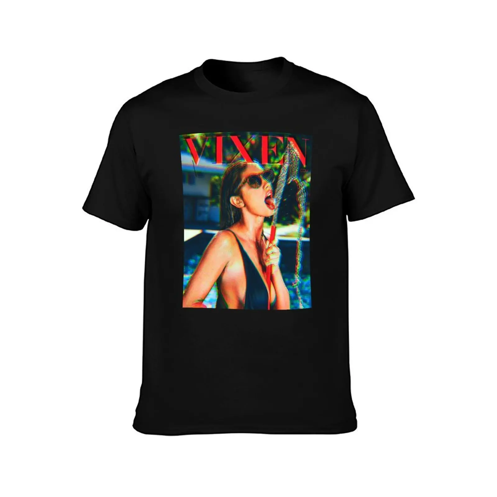 August Ames T-Shirt, Summer Casual Cotton Tee, Oversized Streetwear Tops, Vintage Graphic Print, Loose Fit Short Sleeve