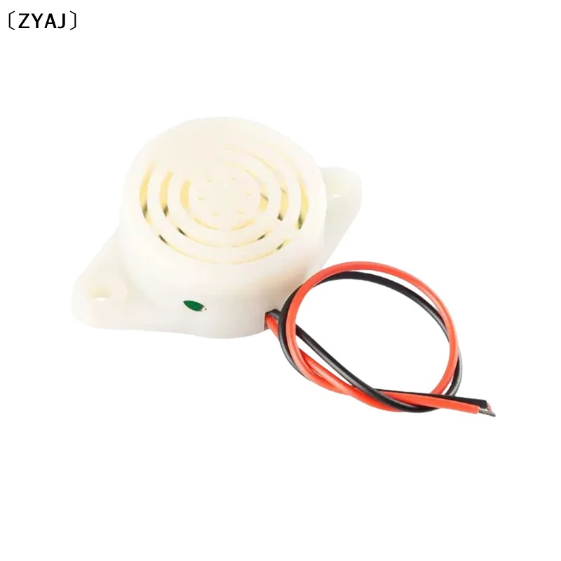 [[ZYAJ」 1 قطعة صفارة إلكترونية صفارة إنذار لهجة إنذار قارع الأجراس صوت مستمر DC3v-24v الجرس الكهرومغناطيسي SFM-27