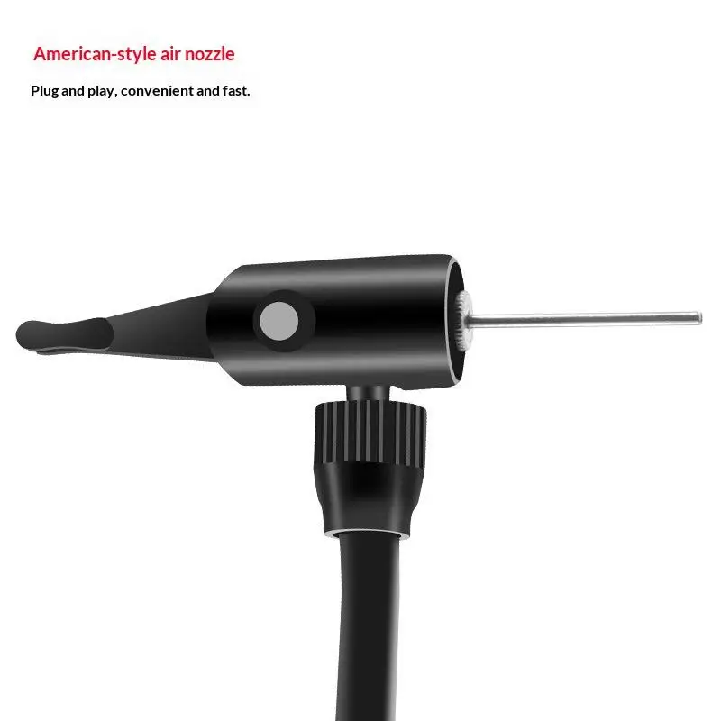 New Portable Bicycle Pump Valve 80PSI Lightweight Balloon Manual Air Pump Mountain Road Bike Tire Inflator Cycling Accesories