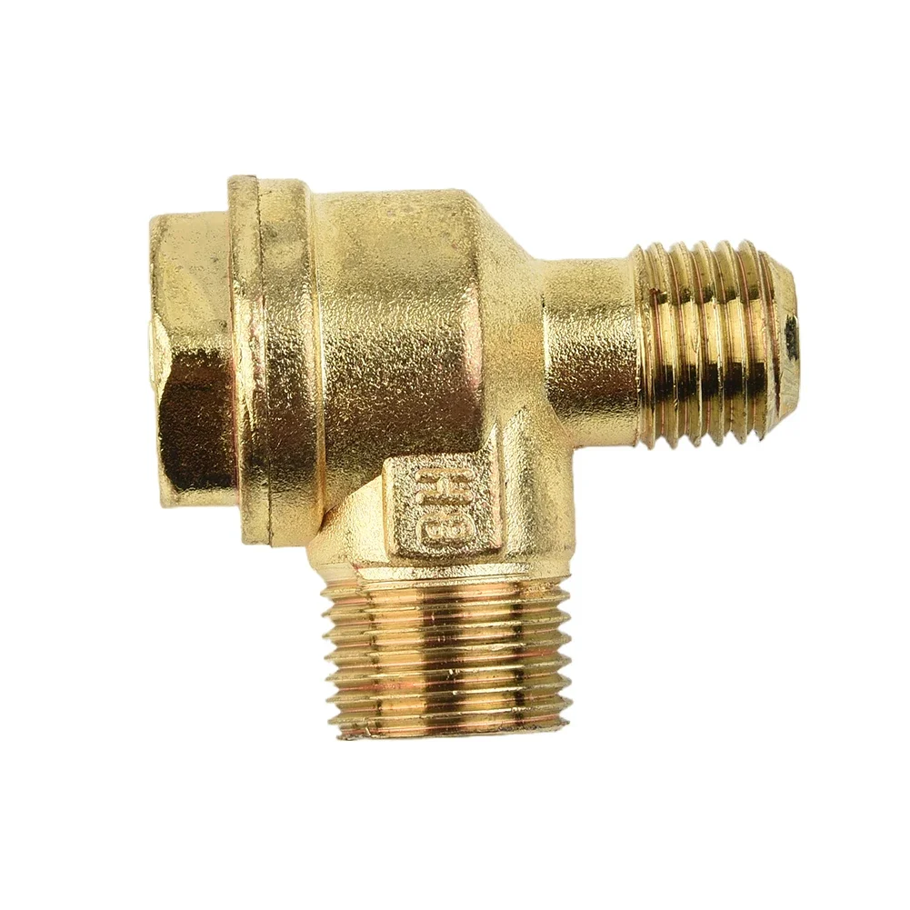 

Check Valve Tools For Air Compressor Zinc Alloy 16x14mm 2 Port Check Valve Connector Tool Oil-free Air Compressor