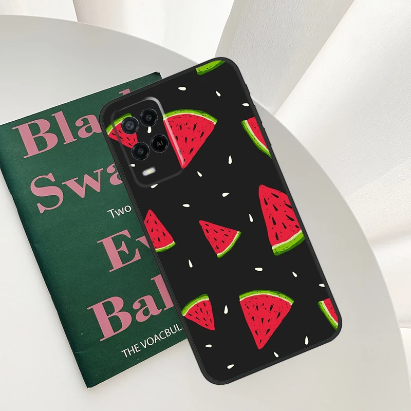 Summer Fruit Watermelon Cover For OPPO A5 A9 2020 A31 A53 A53S A52 A72 A83 A91 A94 A74 A54 A1K A3S A5S Phone Case