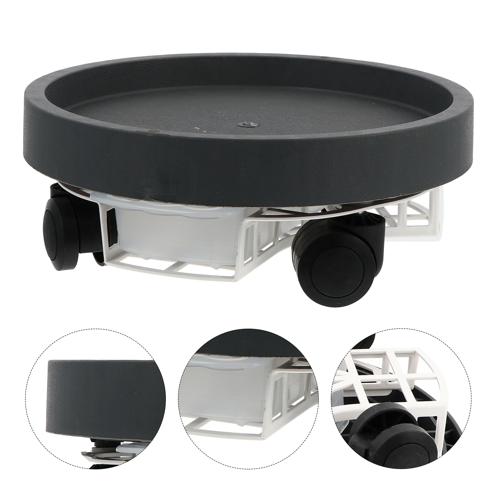 

Plant Trolley Casters Pot St Thickened Plastic Durable Multi Purpose Garden Balcony Flower Pot St