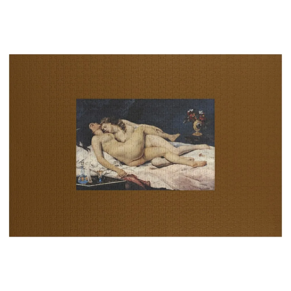 

Гюстав Курбе - Чехол для iPhone «Le Sommeil» с изображением леса, пазл для взрослых, рождественские игрушки, персонализированный подарок для детей, детский пазл