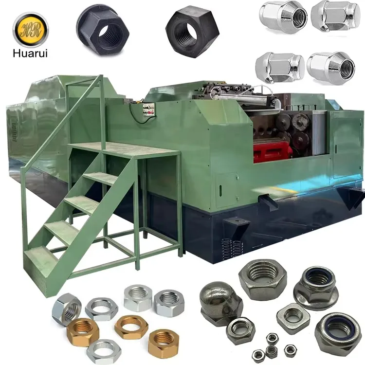 Taiwan Automatic High Speed Die 4 Blow Cold Forging Special Screw Nut Bolt Former Making Hinery