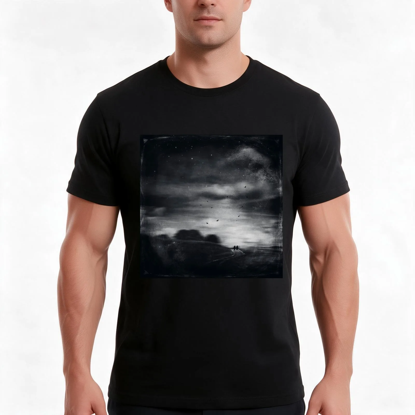 our unity T-Shirt, Summer Casual Cotton Tee, Oversized Streetwear Tops, Vintage Graphic Print, Loose Fit Short Sleeve