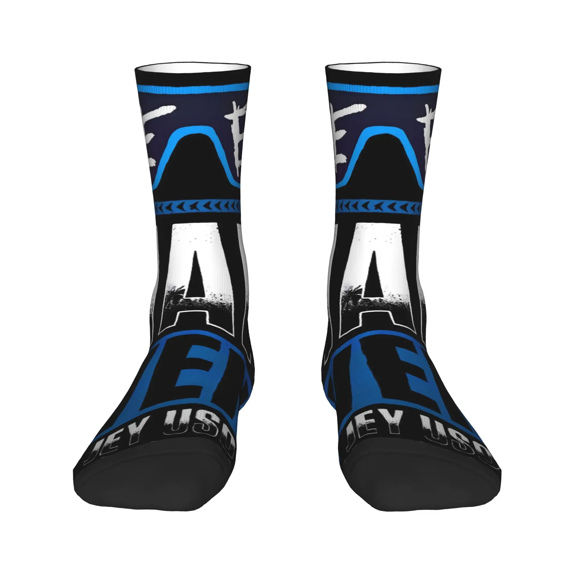 جي YEET USO المصارعة الجوارب الشتاء جوارب موضة الرجال جوارب ناعمة متوسطة مطبوعة سكيت مكافحة العرق الجوارب