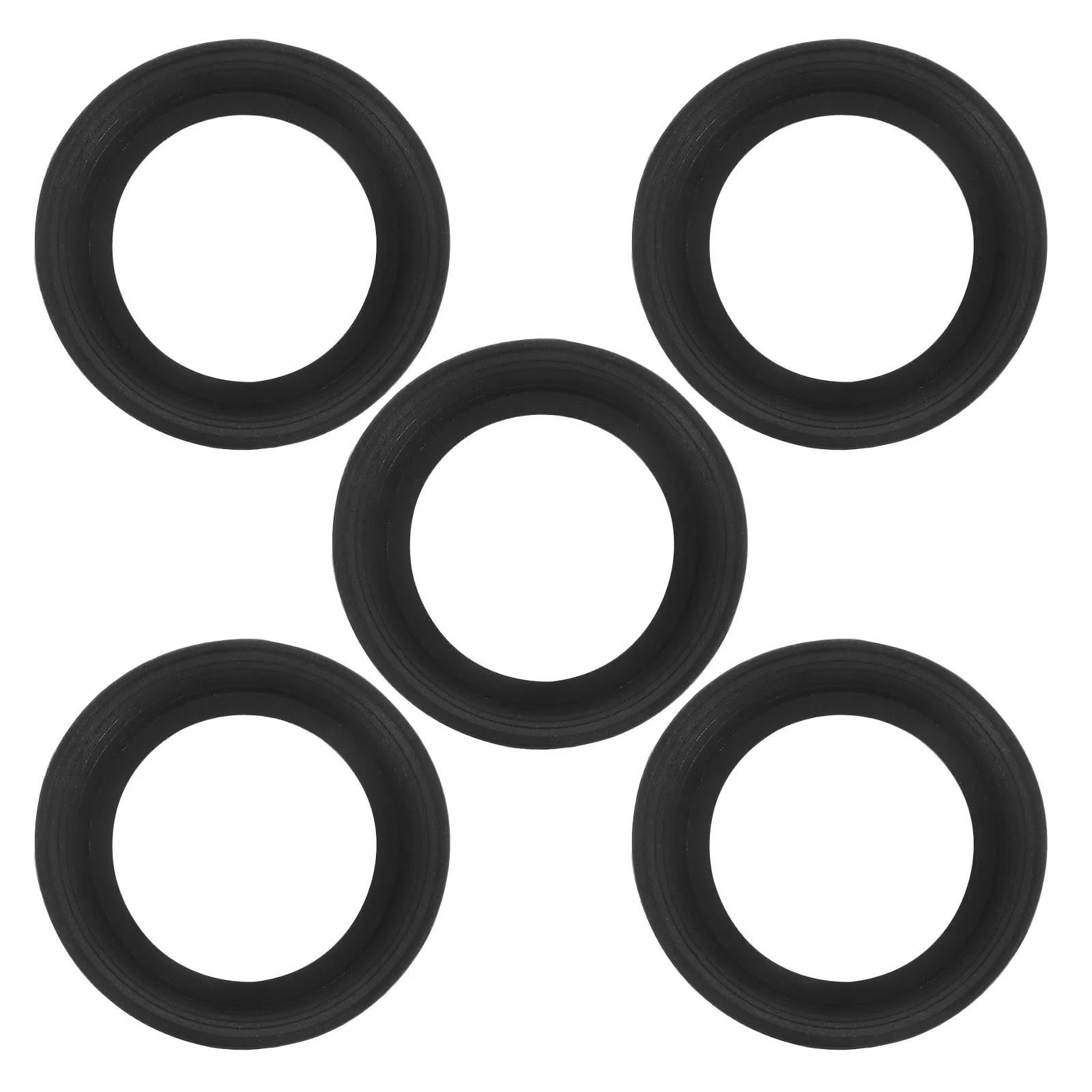5Pcs Microscope Rubber Eyepiece Eye Cups Soft Eyecup Protective Shield Fits 29-31Mm Lens Cover for Scientific Research Teaching