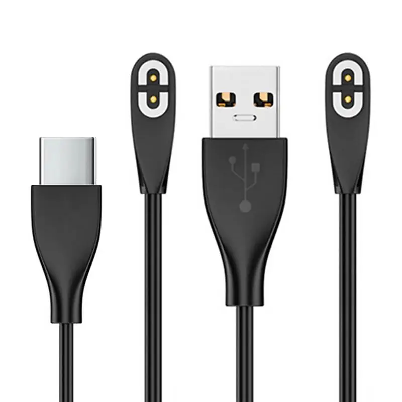 Pour Shokz AS800 S803 S810 OpenComm OpenRun AfterShokz Aeropex OpenRun Pro Mini casque à Conduction osseuse câble de chargement magnétique