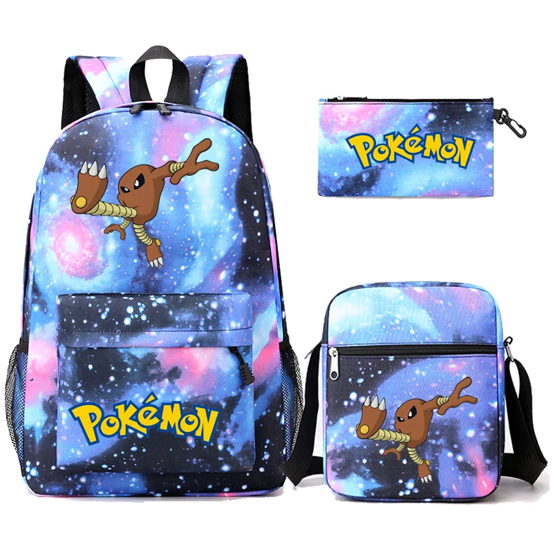 Pokemon Pikachu plecak Anime figurka Charmander studentka tornister Boy Girl duża pojemność torba kartonowa plecaki dla nastolatków