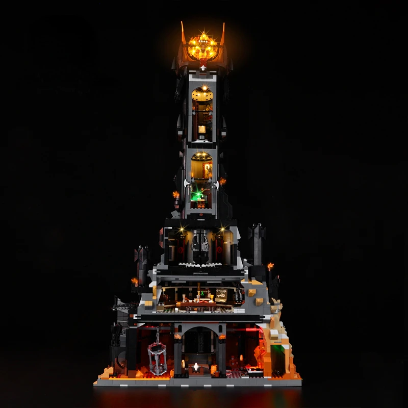 No Model Led Light Kit for The Lord of the Rings: Barad-dûr 10333