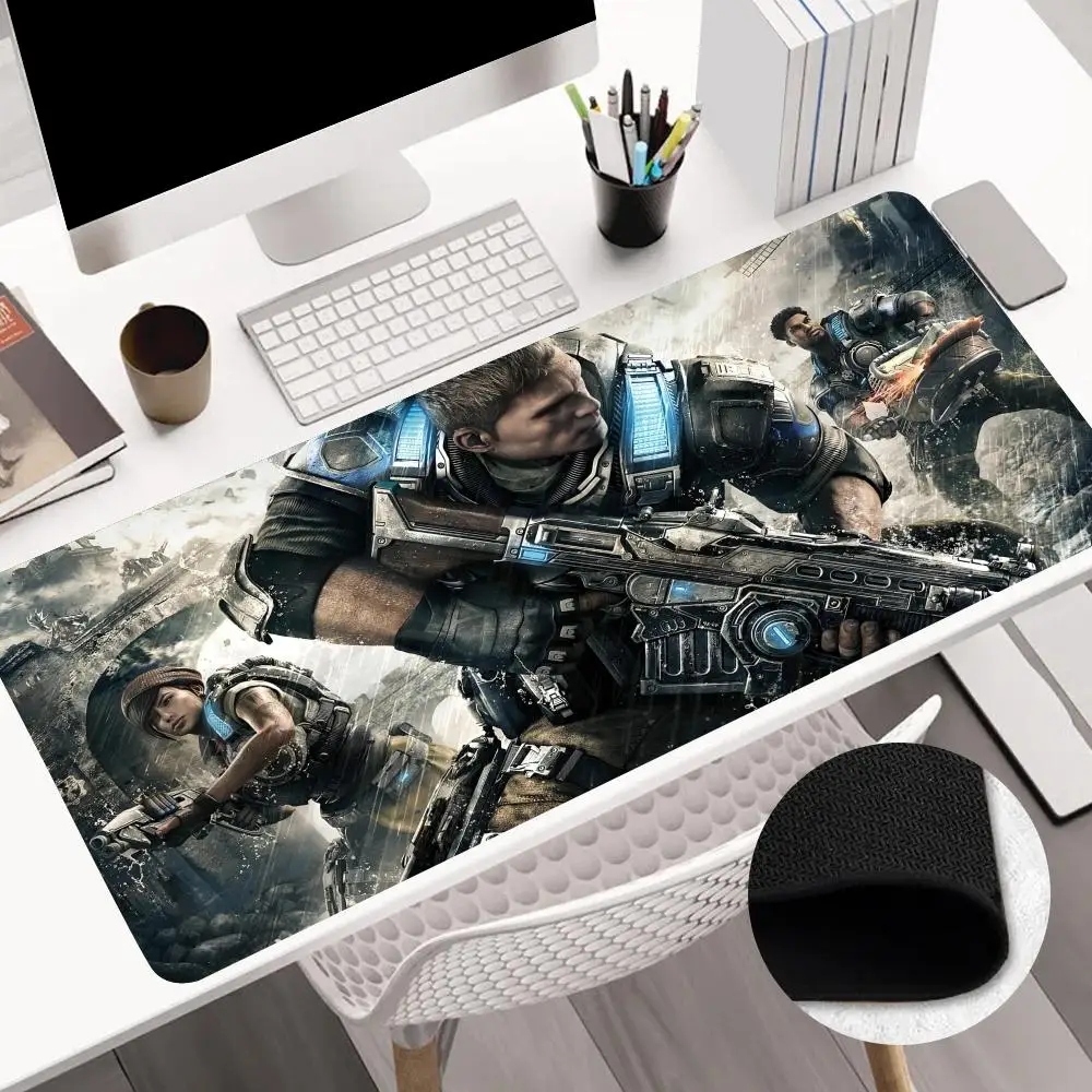 Game G-Gears O-Of W-Wars MINISO Mouse Pad Anime Game Mouse Pad Computer Desk Pad Office Carpet Laptop Mouse Pad