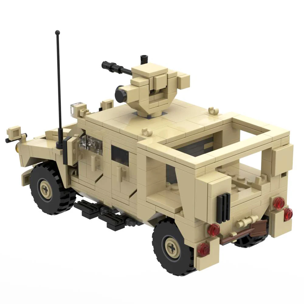 ألعاب كتلة عسكرية من oshkoss ، مجموعة طوب البناء ، مركبة الراب ، تان ، أسلحة Moden ، هدايا أعياد الميلاد وعيد الميلاد