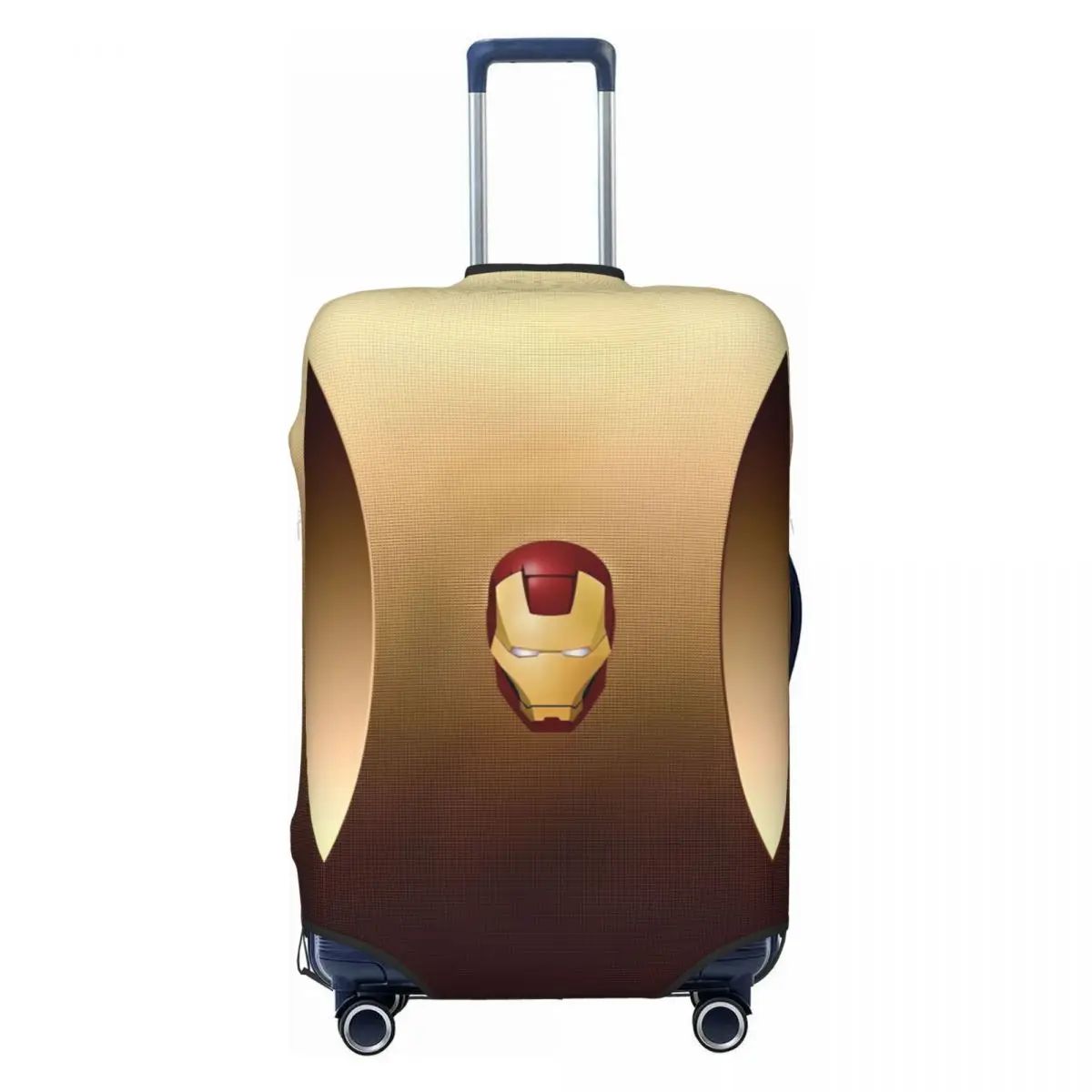 Iron Man 3D Print Suitcase Cover Anime Manga Cruise Trip Protection Flight Elastic Luggage Accesories