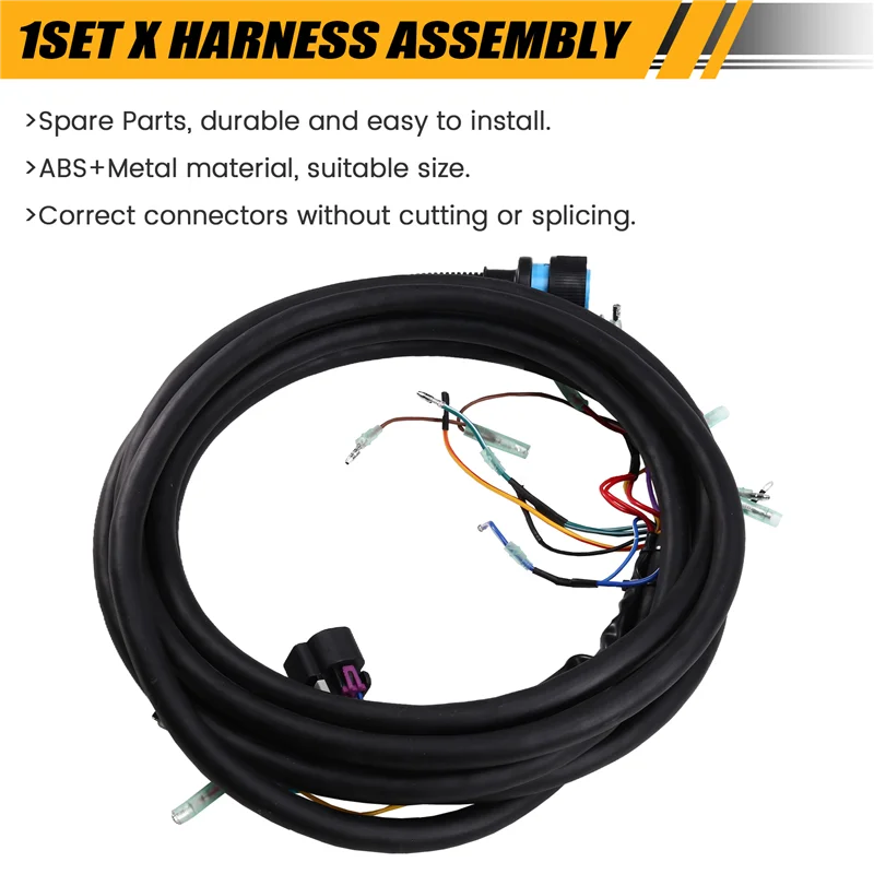 

AW-896536T01 Cable Main Wire Harness For Mercury Outboard Engine 14P Remote Control Box 14 Pins 15FT Boat Engine Parts