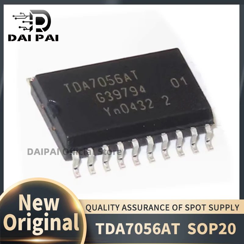 (10piece)100% New original TDA7056 TDA7056AT TDA7056AT/N2 SOP20 Foot Patch Audio Power Amplifier Chip