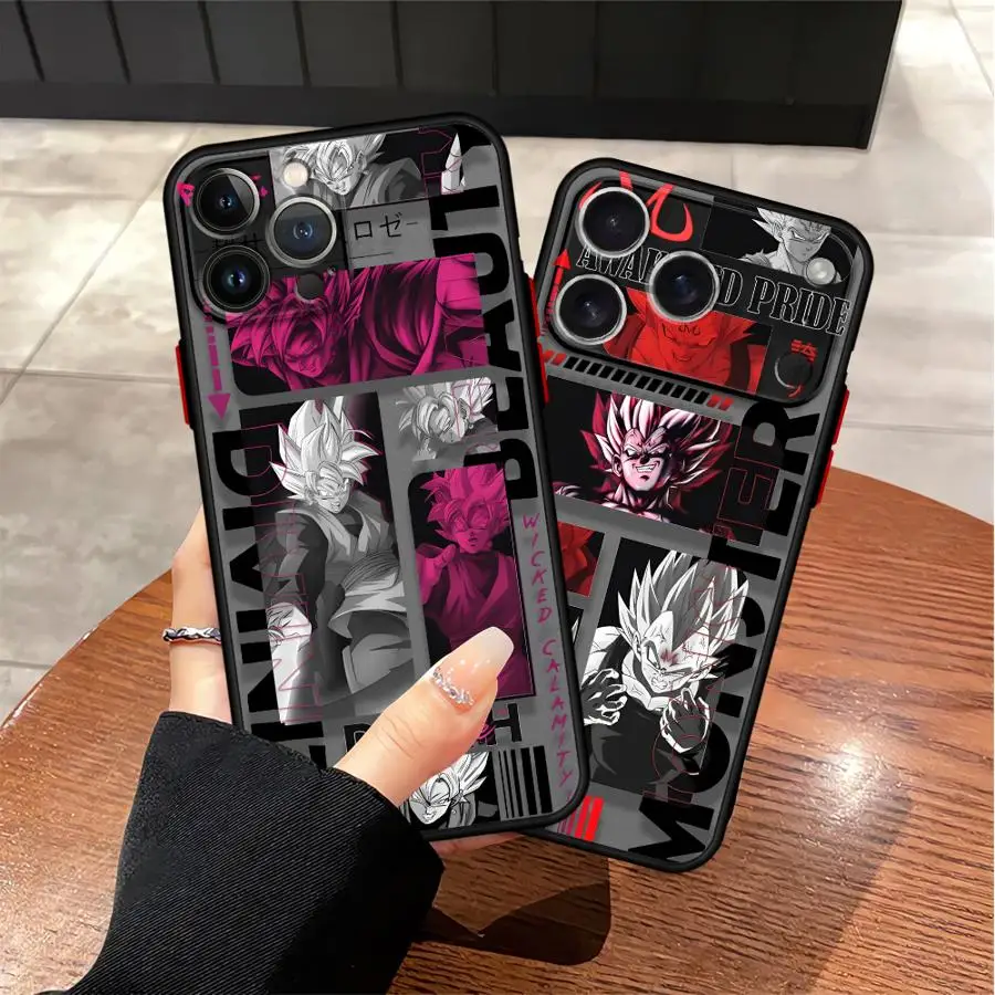 애플 아이폰 13 미니 17 에어 XS 맥스 12 13 11 17 프로 맥스 15 16 14 플러스 7 8 16e용 소프트 커버 폰 케이스 드래곤볼 애니메이션 손오공