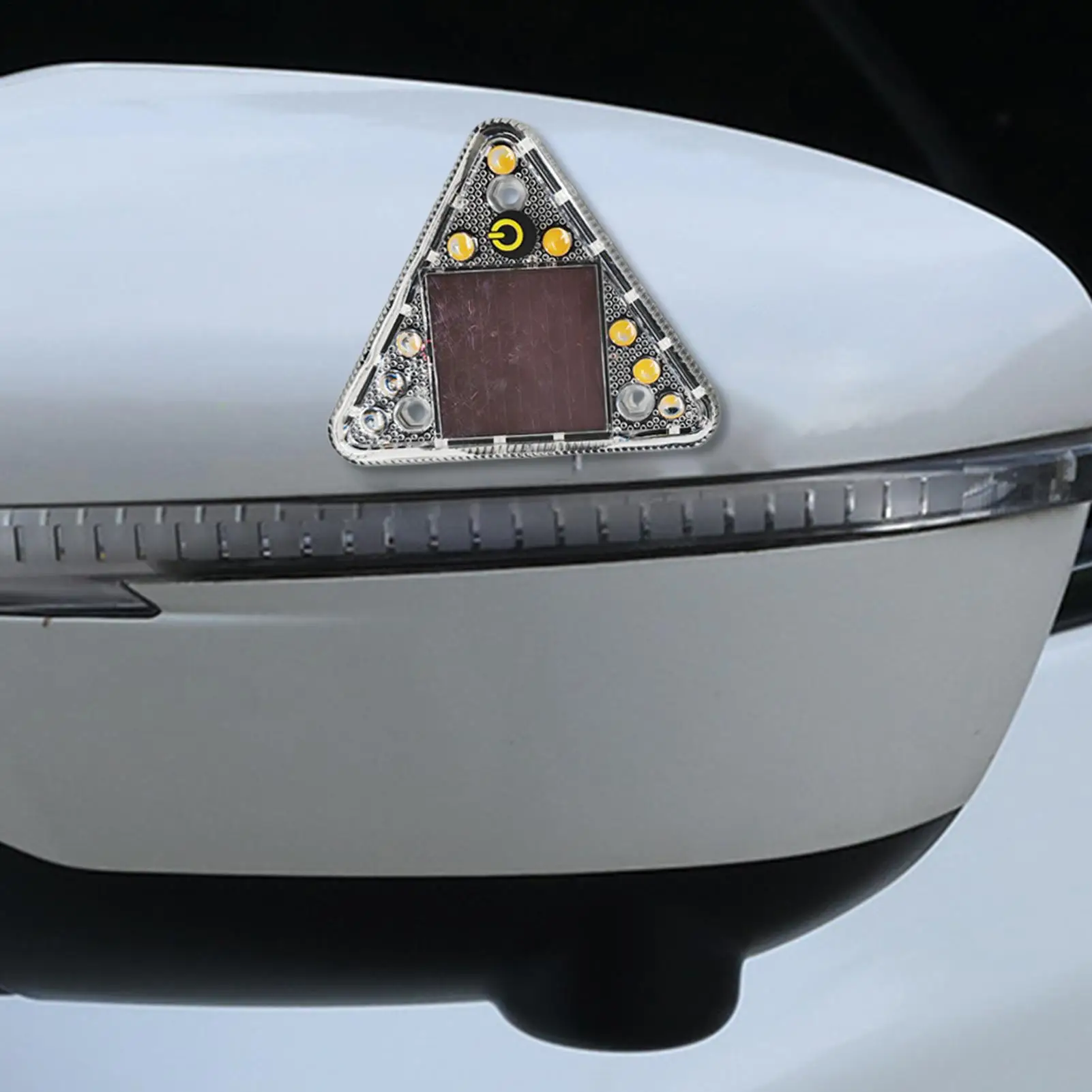سيارة LED تحذير ضوء المضادة للتصادم الشمسية سيارة عودة مصباح تحذير تركيب مرن السيارات الذيل ضوء لشاحنة مقطورة #3