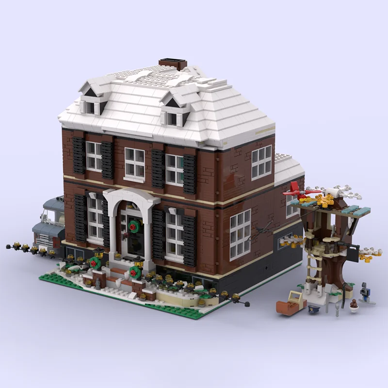 

3782pcs MOC McCallister Mansion Modular Streetscape Model Building Blocks Construction Toys Christmas Gifts Education Brick