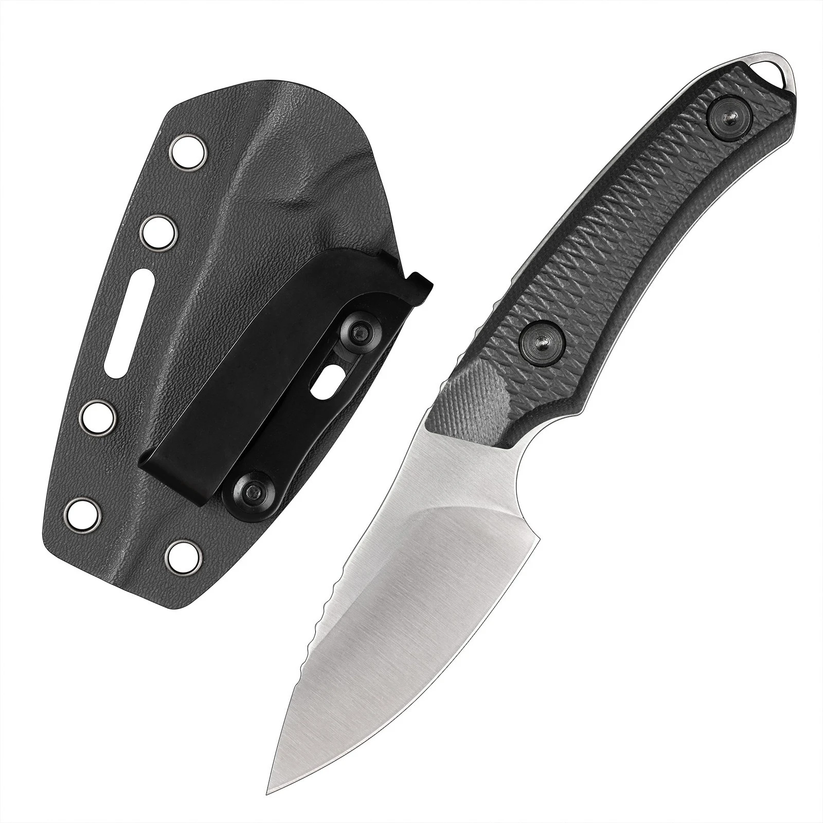 

BK 662 Small Straight Knife 5Cr13Mov Blade Nylon Fiber Handle High-Strength Stainless Steel Sharp Camping Portable Pocket Knife
