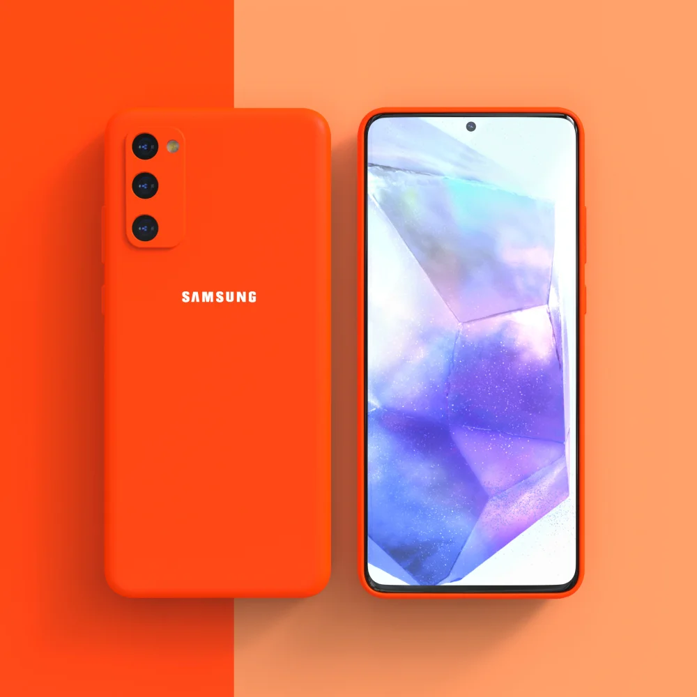 Luxuriöse Flüssigsilikonhülle für Samsung Galaxy S20 S21 S23 S24 S25 FE S26 S22 Plus Ultra Soft-Touch Stoßfeste Rückabdeckung Funda – Detail 10