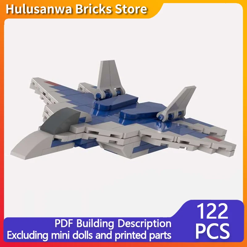 

Модель военного истребителя Су-57, конструктор MOC, военная техника, модульные технологичные подарки, праздничный набор для сборки, детские игрушки