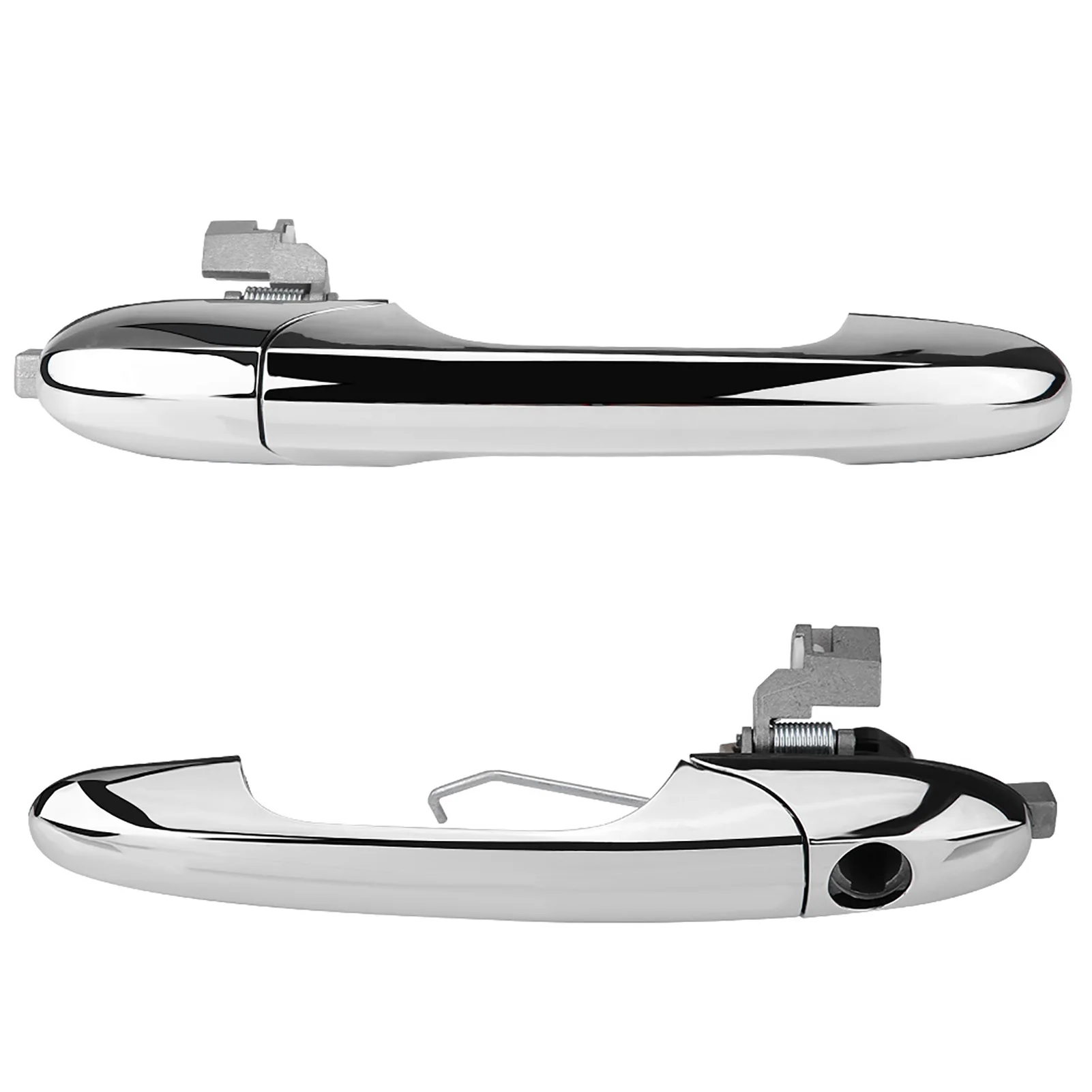 Car Exterior Door Handle Chrome Left Hand Drive Exterior Outer Door Handle 68069943AC for Fiat 500 2012-2018