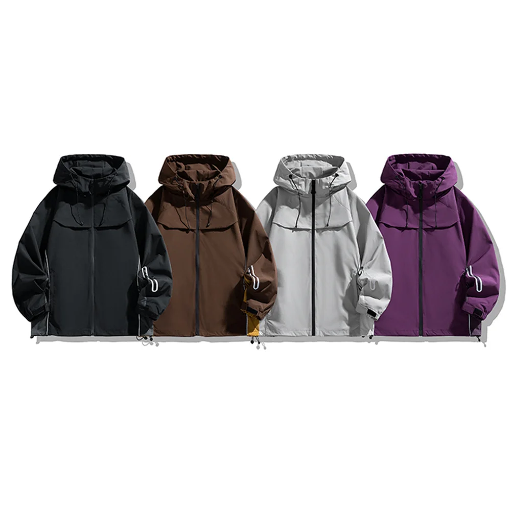 

Новая мужская модная уличная куртка для походов и альпинизма на осень 2023 года. Универсальная куртка с капюшоном.