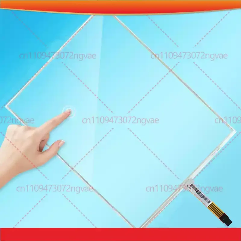 10.4 Inch 4-Wire Resistive Touch Screen, Industrial LCD Monitor Touch Panel for Flat Knitting Machine Power Tools Accessory