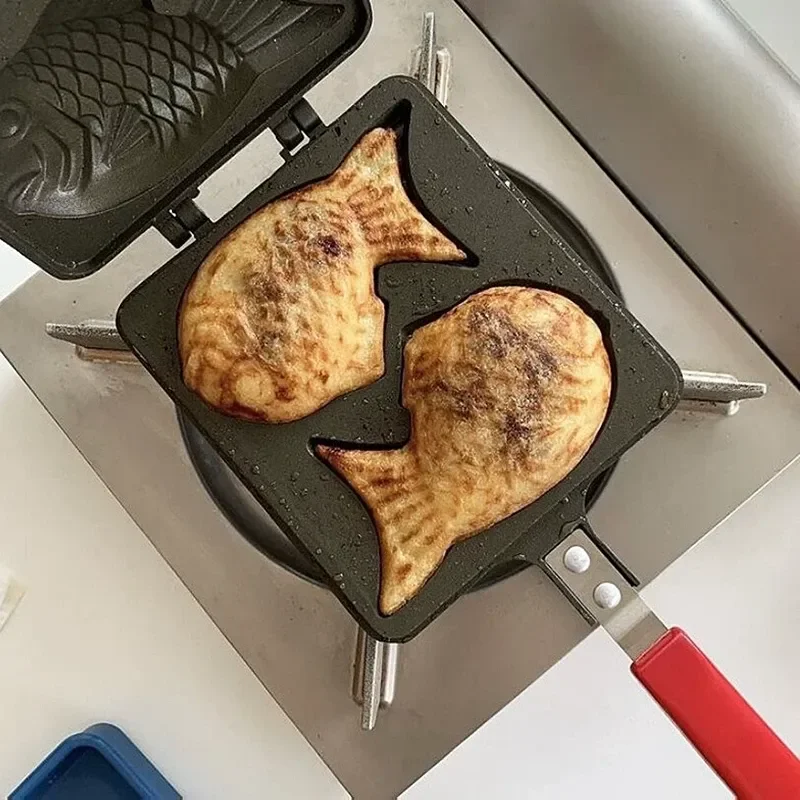 For Japan Imported Snapper Yaki Mold Baking Pan Household Commercial Non-stick Frying Pan Baking Tools Cake Muffin