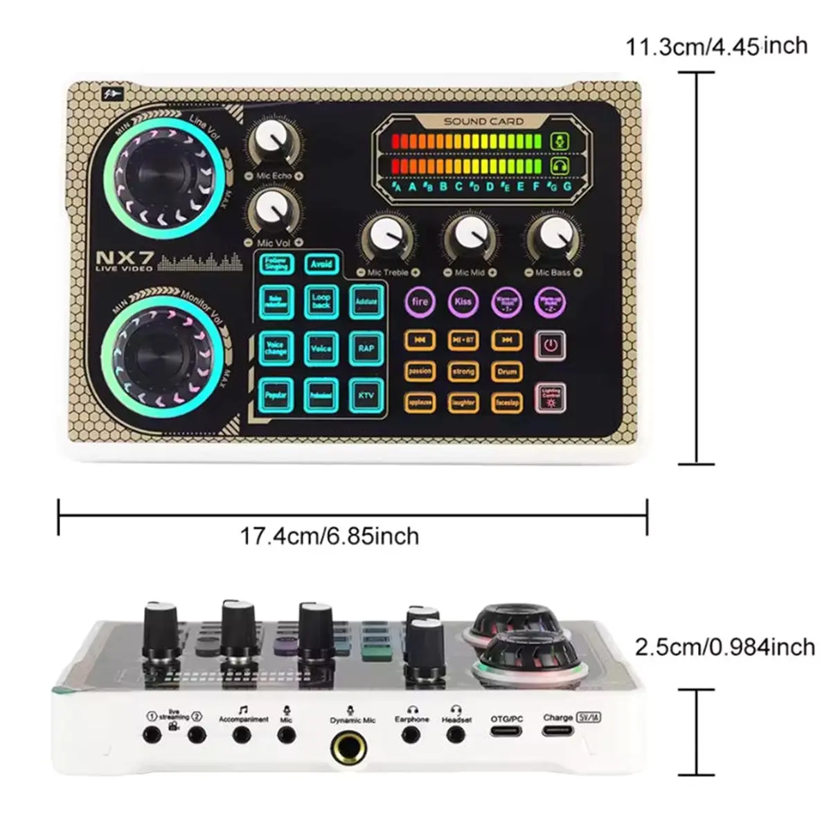 NX7 Sound Card Blue…