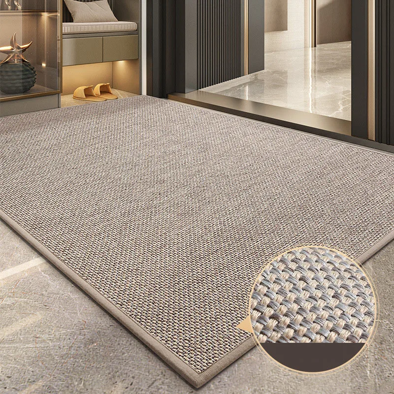 Luxury Dust-Proof Entrance Door Mat High-End Household Absorbent Anti-Slip Pad 40X60Cm Hallway Entryway Stain-Resistant Carpet