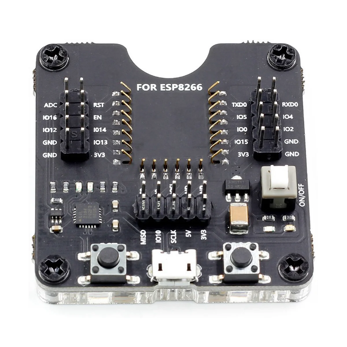 ESP8266 Test Rack Burner One Click Download Support ESP-12S, ESP-07S and Other Modules