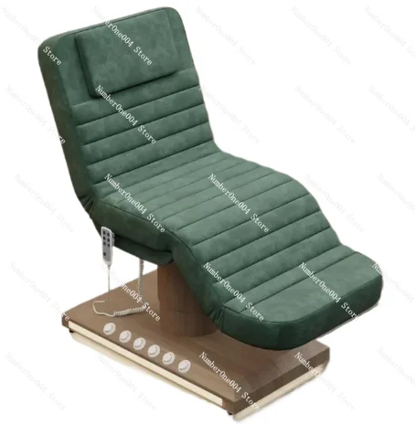 Suitable for wood grain bottom electric beauty bed, foreign beauty salon, spa massage sofa