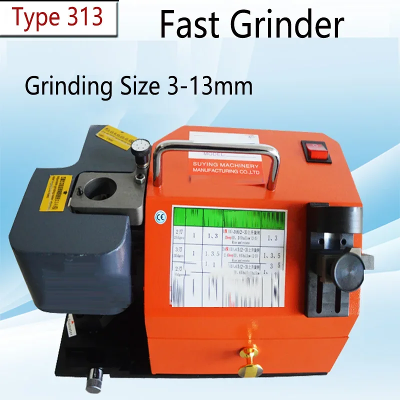 3 ~ 13 Fast End Milling Cutter Grinder, Sharpening Machine High-precision Milling Cutter Grinder Mill Tool Grinder