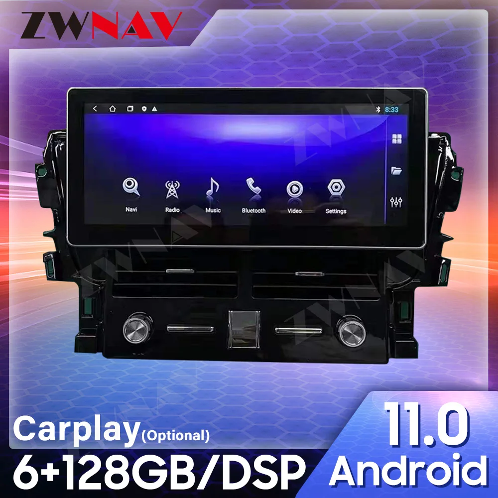 

Car Radio For Toyota PRADO 2010 - 2013 Car Radio Carplay 12.3 Inch Android GPS Navi Video Multimedia Player Stereo receiver