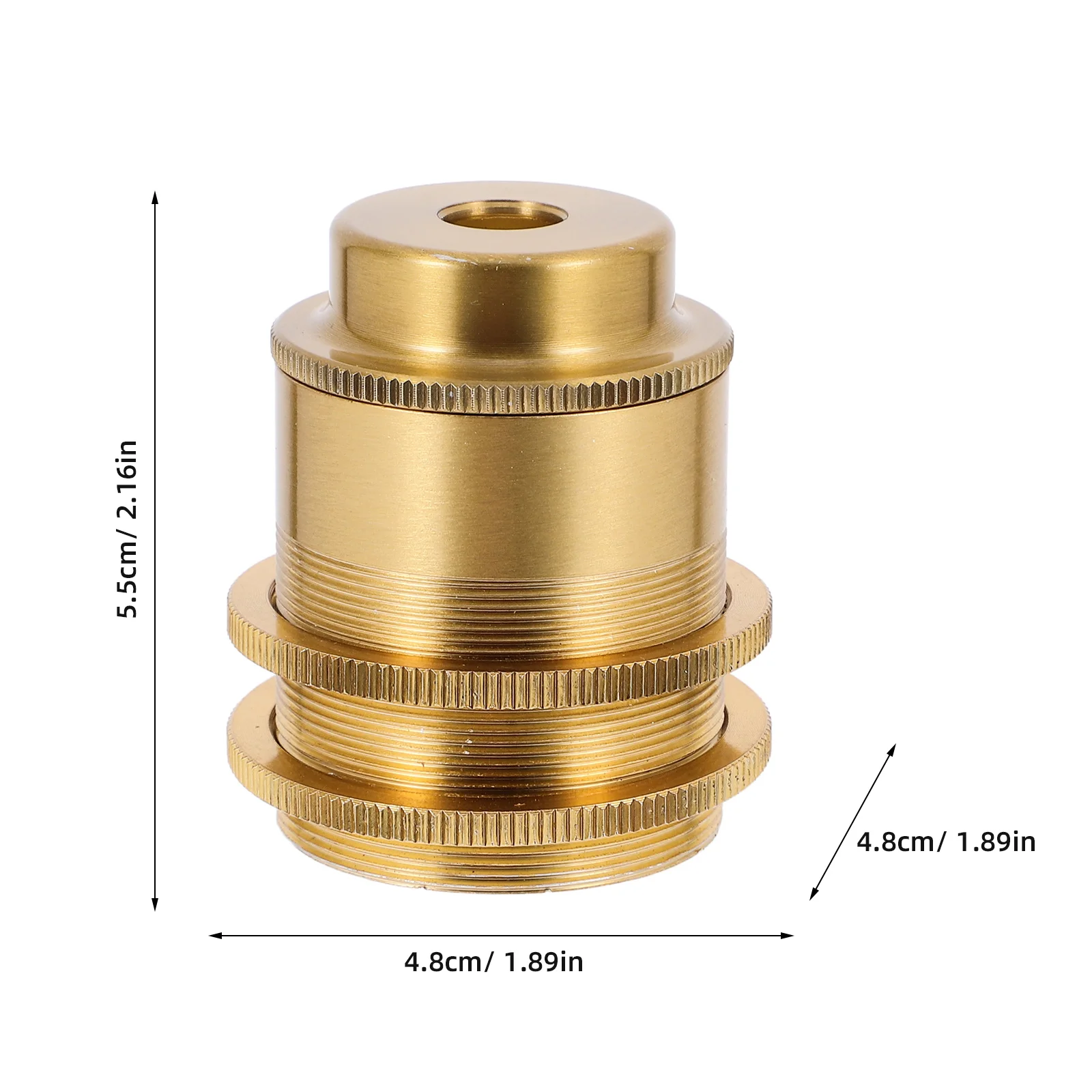 حامل الألومنيوم E27 مقبس الإضاءة المعدني استبدال مصباح خارجي المقبس لأجزاء مصباح السقف قلادة ذاتية الصنع #5