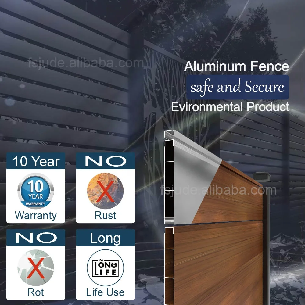Garden Swimming Pool Privacy Lowes Modern Slat Used Modular Horizontal Corrugated Decorative Aluminum Fence Panels Outdoor