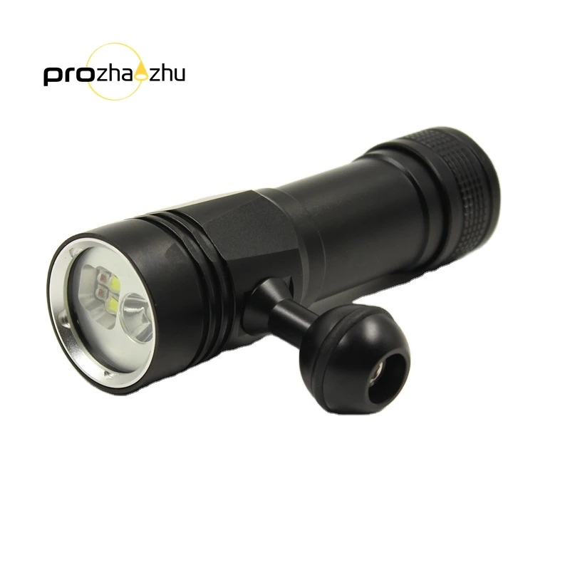 Imagem -04 - Lanterna Led Scuba Diver Luz de Mergulho Subaquático 900 Lumen 26650 18650