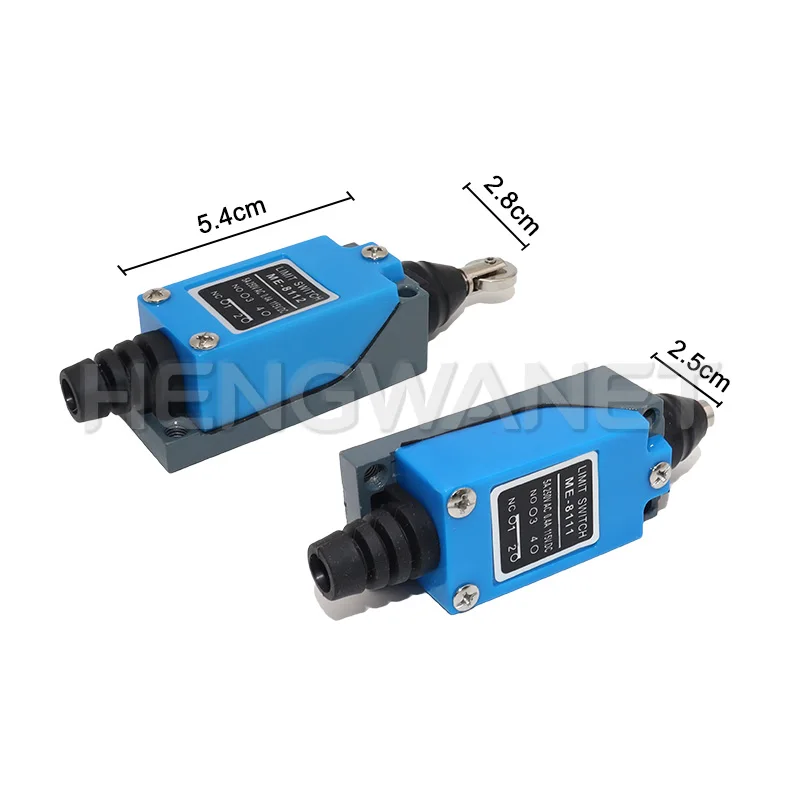 Waterproof CNC Momentary Limit Switch ME 8108 8111 8122 9101 5A/220V Rotary Roller Lever Sealed Industrial Machine Limit Switch