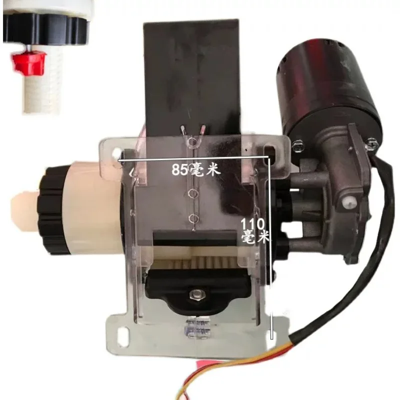 1pcs Electric fertilizer box, electronic fertilizer applicator, motor adjustable left/right