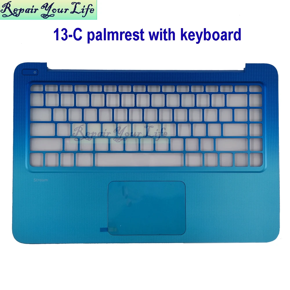 Spain Spanish Touchpad Palmrest Keyboard Holder For HP Stream 13-C 13-C002dx 13-C000 13-C020NR TPN-Q154 836872-001 EAY08003010-2
