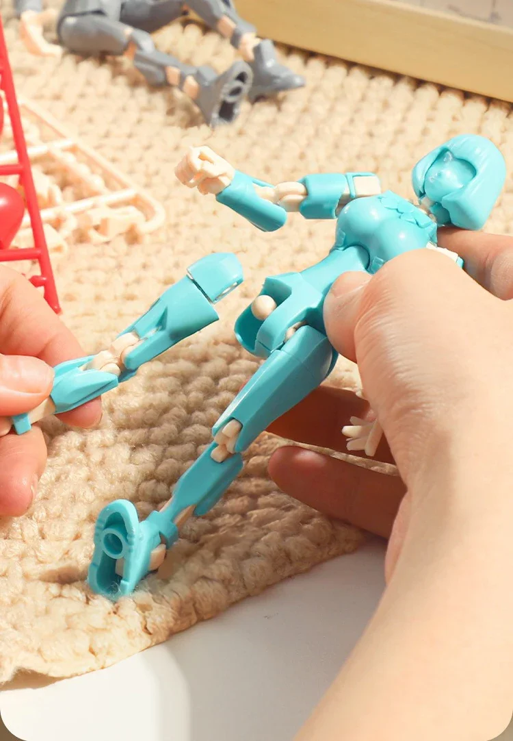 3D-Gedruckte Schaufensterpuppe Magische Schönheitsmädchen-Actionfigur Mehrfach Gelenkige Bewegliche Formwandelnde Roboter-Dekoration Geschenke – Detail 10