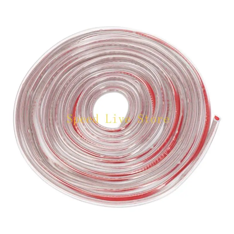 547C Rubber Vehicle Door Trim Guard For Cars And SUVs Shock Absorption Bumper Strips
