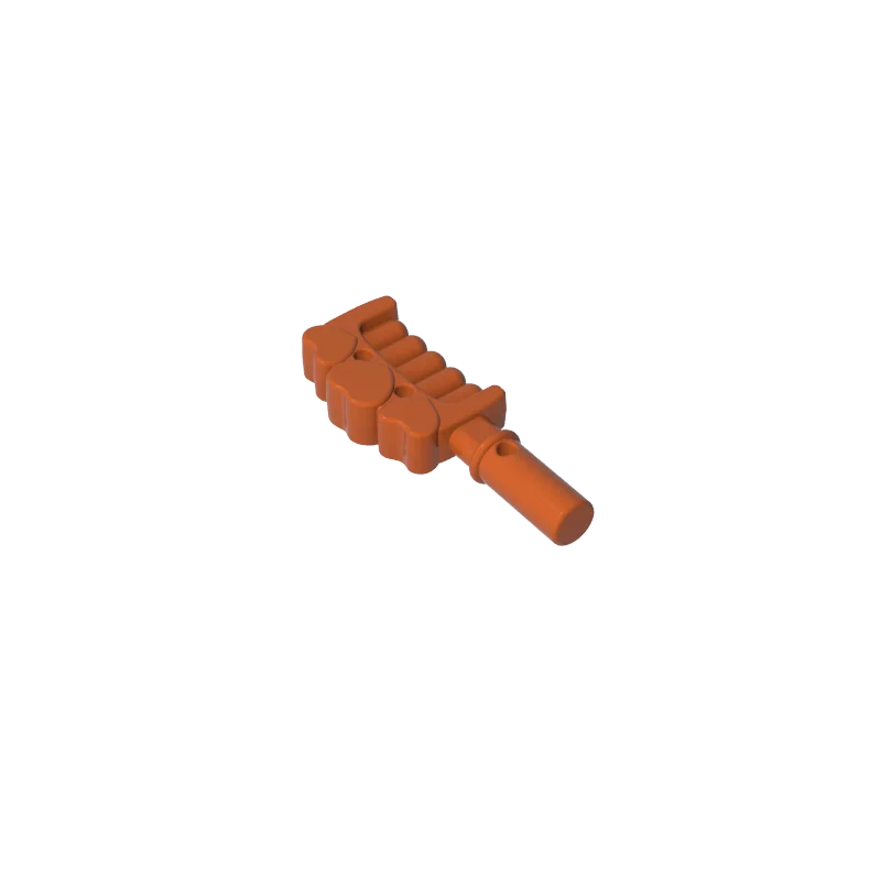 Gobricks 10 قطعة 96482 معدات مشط الطوب مع مقبض و 3 قلوب أجزاء إكسسوارات الشعر متوافق مع MOC بنة الكبار طفل