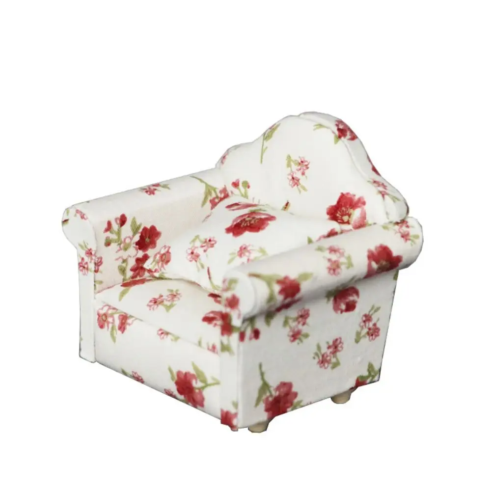 Mini 1:12 Poppen Bank Kussens Set Leuke 8*6.5*7.5 cm Simulatie Poppenhuis Meubels Multistyles Miniatuur Huis accessoires