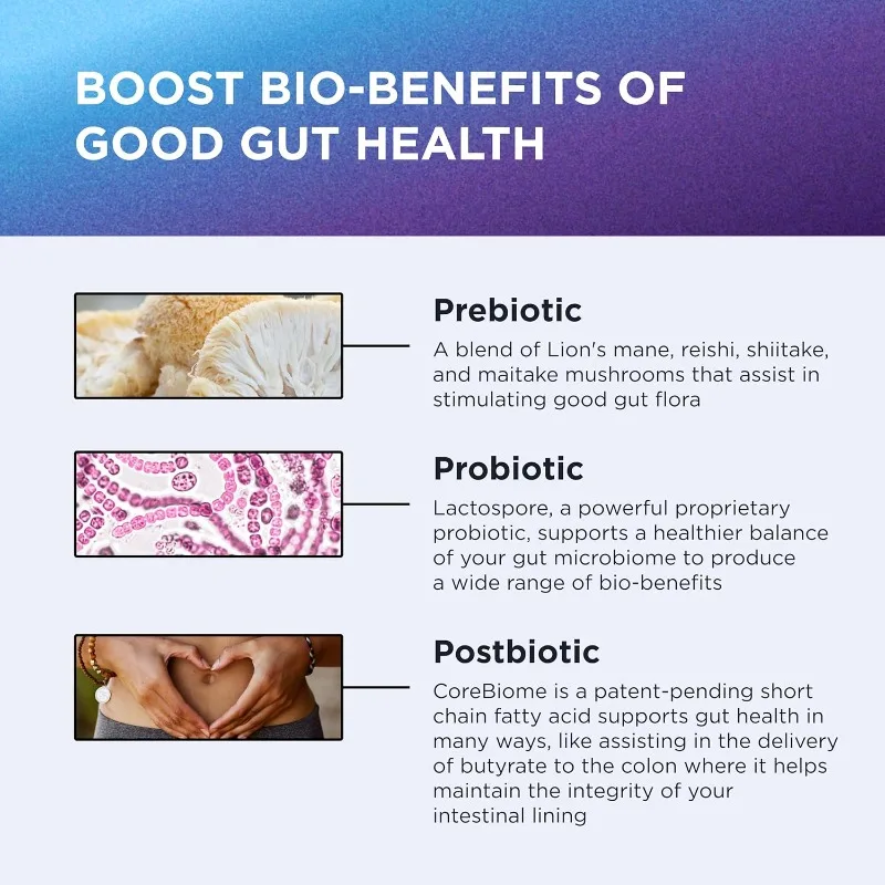 Whole Intestinal Health Complex - Probiotics, Probiotics, and Probiotic Supplements -60 Capsules